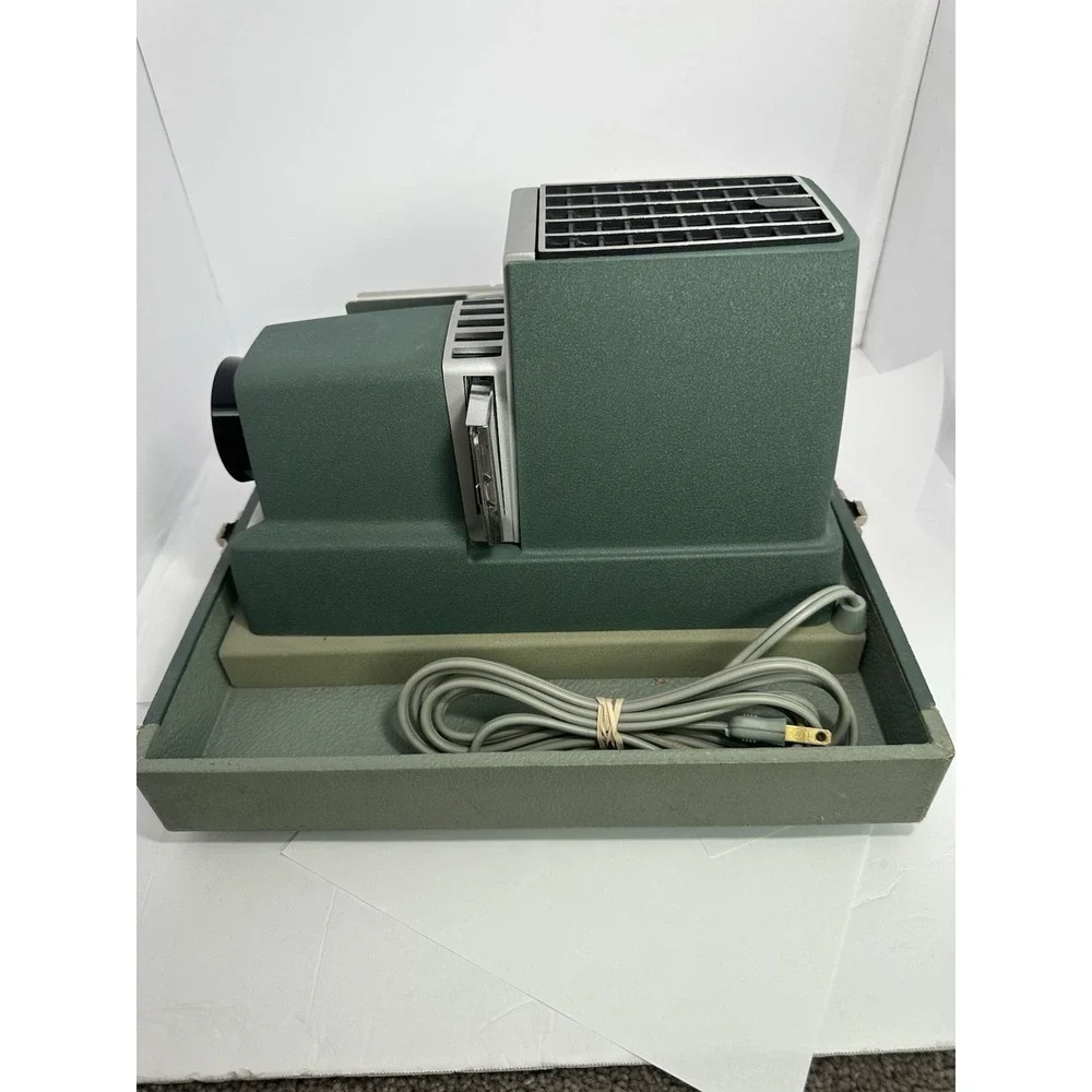 Argus 300 Automatic Slide Projector Tested Works 4 inch Projection Height Adjust